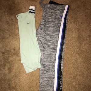 PINK SHIRT and PINK SWEATPANTS